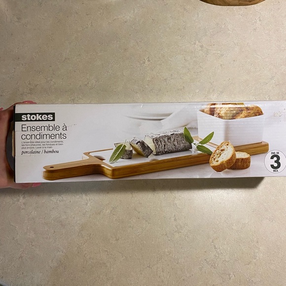 Stokes 3 Piece Serving Platter Kit - Picture 4 of 9